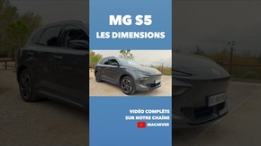 MG S5 🤩 les dimensions !🤨