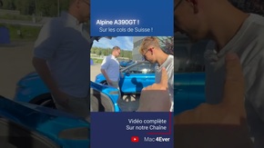 Road-trip en Alpine A390 !