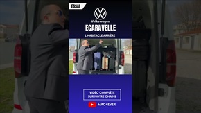 Essai Volkswagen eCaravelle : L’habitacle arrière 🔥