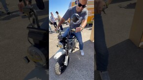 #honcho la nouvelle #motoelectrique de #livewire était à l’événement @reload.land de Berlin !