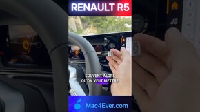 Renault R5 une ergonomie pas terrible ? #renault #R5 #renault5 #voitureelectrique #disign #france