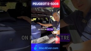 Le coffre du nouveau Peugeot 5008