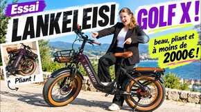 Essai Lankeleisi GOLF X : beau, pliant et à moins de 2000€ !