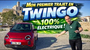 Premier trajet en TWINGO ÉLECTRIQUE ! Ça donne quoi ?