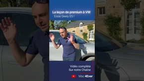 Retrouvez l’essai complet de cette nouvelle Geely E5 sur la chaîne ! #voitureelectrique #automobile