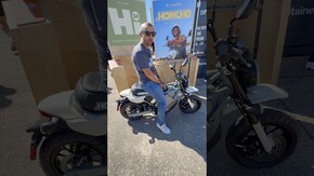#honcho la nouvelle #motoelectrique équivalent 125 de #livewire était à @reload.land de Berlin !
