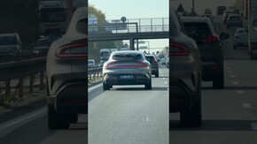 On a croisé la @xiaomi YU7 sur l’autoroute à Paris  ! 🤗#xiaomi #ev #chinesecars