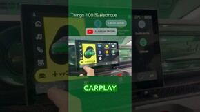 DÉCOUVERTE : la nouvelle Twingo et son écran central ! #automobile