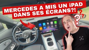 Mercedes a mis un iPad dans son CLA ! (Les écrans Mercedes 2026)