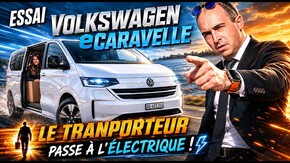 Essai Volkswagen eCaravelle : le transporteur passe à l'électrique !