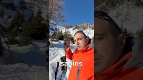 Le nouveau drone DJI Neo 2 nous suit sur les pistes ! ⛷️😱#ski #drone #DJI #neige