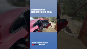 Y a-t-il assez d’espace à l’intérieur ? 🤨🤨MERCEDES CLA 250+