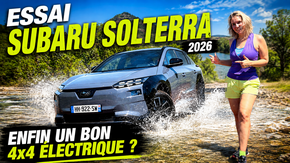 Essai Subaru Solterra 2026 : enfin un bon 4x4 électrique ?