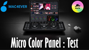 Test du Blackmagic Design Davinci Resolve Micro Color Panel en vidéo !