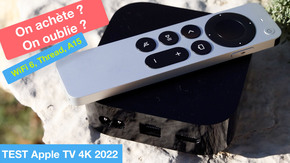 Test Apple TV 4K 2022 : encore utile, mais pour combien de temps ?