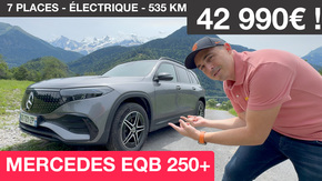 Essai Mercedes EQB 250+ : 7 places électrique à moins de 43 000€ !