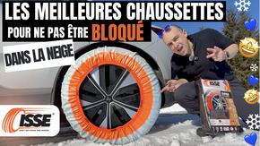 On a planté une Polestar 4 Propulsion dans la neige pour tester les chaussettes ISSE (vidéo)