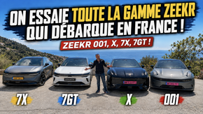 On essaie toutes les Zeekr, la marque chinoise de luxe qui débarque en France !