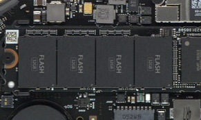 De la NAND 400 Mo/s dans les nouveaux Macbook Air ?