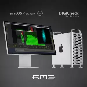 RME présente une beta de DIGICheck compatible Catalina