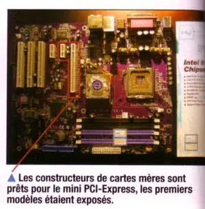 Apple et le Mini PCI-Express