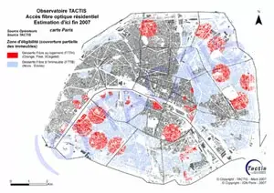 Déploiement de la fibre... la carte !