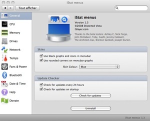iStat menu passe en version 1.3