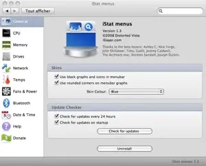iStat menu passe en version 1.3