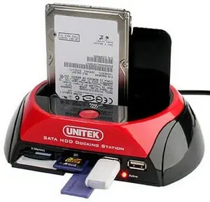 Unitek propose un dock pour disques SATA