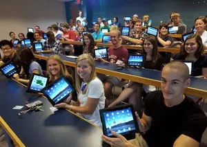 Un cursus universitaire sans papier avec l'iPad