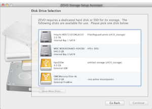 ZEVOn le support du ZFS pour Mac OS X