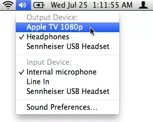 Mountain Lion : précisions et nouveautés d'AirPlay Audio et vidéo