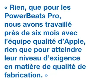 Exclu : Luke Wood, CEO de Beats : "Apple nous challenge en permanence !" - Interview