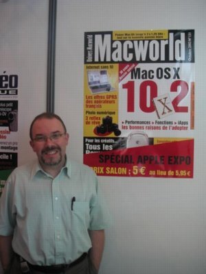 Rencontre avec Bernard Ledu à l'AppleExpo !