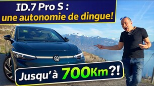 Essai de la Volkswagen ID7 Pro S : une autonomie de dingue ! (+ test avec coffre de toit)