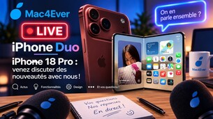 Live iPhone Duo, iPhone 18 Pro : venez discuter des nouveautés avec nous !