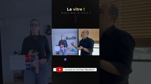 La vitre pourrait trouver une place dans le monde médical ? #lavitre #visio #frenchtech #distanciel