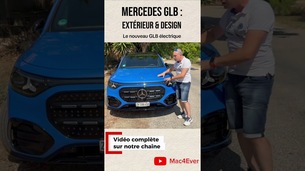 Découvrez l’extérieur du nouveau Mercedes GLB électrique ✨