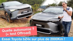 Essai Toyota bZ4x : meilleur en offroad que sur autoroute ?!