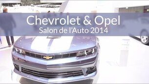 Salon de l'Auto de Genève 2014 - Chevrolet & Opel (General Motors)