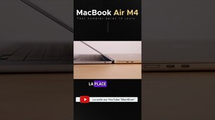 Pas mal de connectiques sur le MacBook Air M4, mais pas de lecteur de cartes SD !  #macbookair #mac