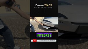 Des lidars intégrés dans la Denza Z9 GT !#denza #voitureelectrique #ev #ve #supercar #porsche #byd