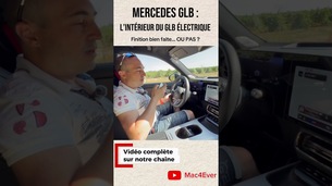 Des finitions pas très satisfaisantes dans ce Mercedes GLB électrique !