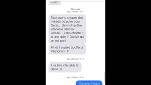 iOS 7 : l'effet accordéon des messages