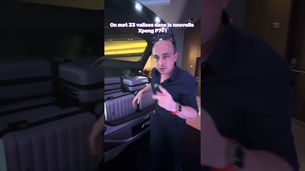 On met 33 valises dans la toute nouvelle Xpeng P7+ !🤩 #voitureelectrique #Xpeng @XPENGMotorsGlobal