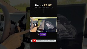 On peut faire du drift lent avec cette Denza Z9 GT !  #denza #voitureelectrique #ev #ve #supercar