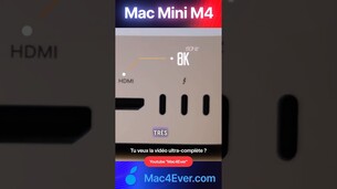 Mac Mini M4 pas mal de connectiques pour un produit Apple ! #apple #macmini #mac #macminim4 #test