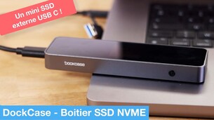 Un boitier SSD pour Mac qui résiste aux coupures de courant ! (DockCase)