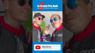 Elle consomme quand même cette Audi S E-TRON GT !#course #ev #voitureelectrique #audi #rsetrongt