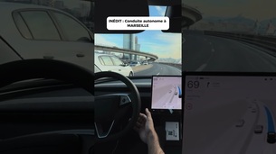 Inédit : Conduite autonome à Marseille avec Tesla ! 🤩 La vidéo bientôt en ligne !